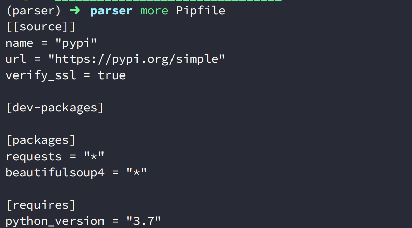 12-pipenv-pipfile-installed-package